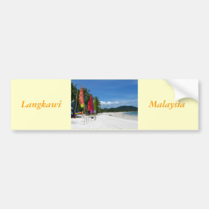 Langkawi Beaches Bumper Sticker