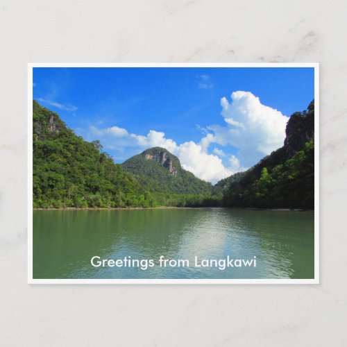 langkawi greetings postcard