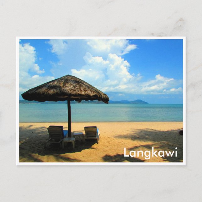 langkawi relaxation postcard (Front)