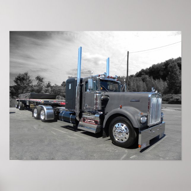 Lang's Kenworth A Model Poster (Front)