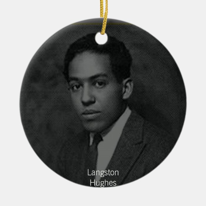 Langston Hughes Christmas Tree Ornaments