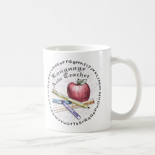 Language Arts Teacher Coffee Mug