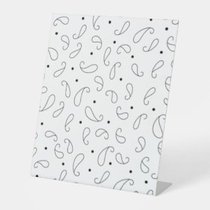 Language, Dark Grey Pedestal Sign