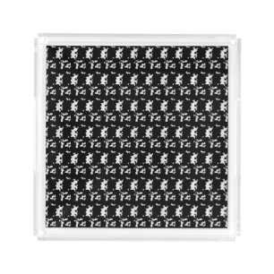 Language, Desert Storm Acrylic Tray