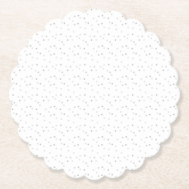 language Design Forty Five Paper Coaster (Front)