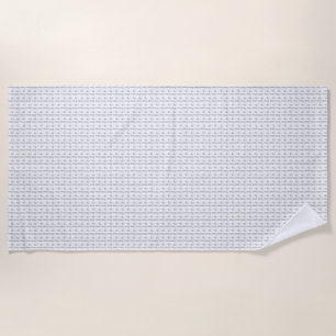 language Design Fourteen Beach Towel