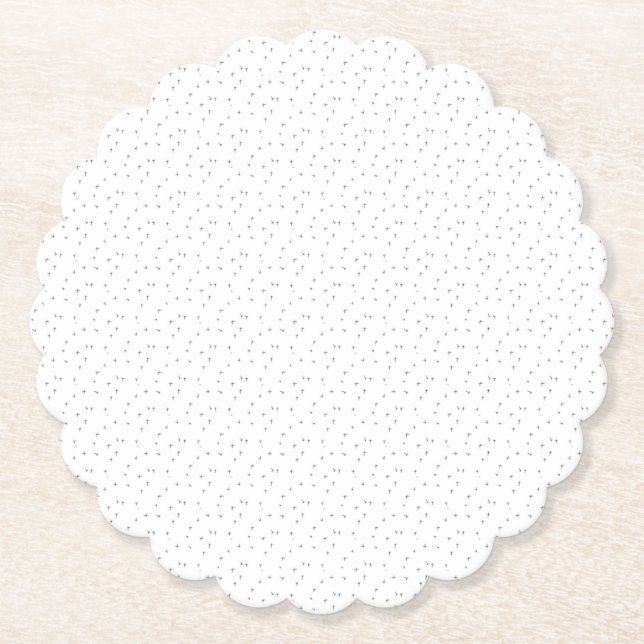 language Design Six Paper Coaster (Front)