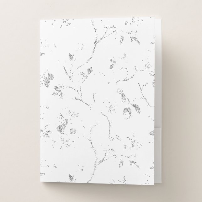 Language, Grey Cloud Pocket Folder (Front)