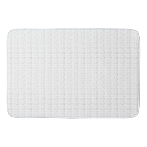 Language Light Grey Geyser Bath Mat