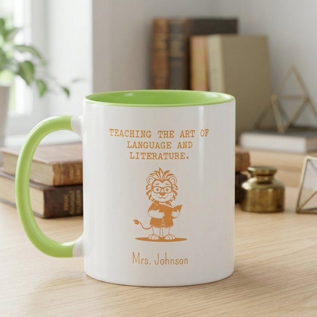 Language Literature Art English Teacher Mug (Creator Uploaded)