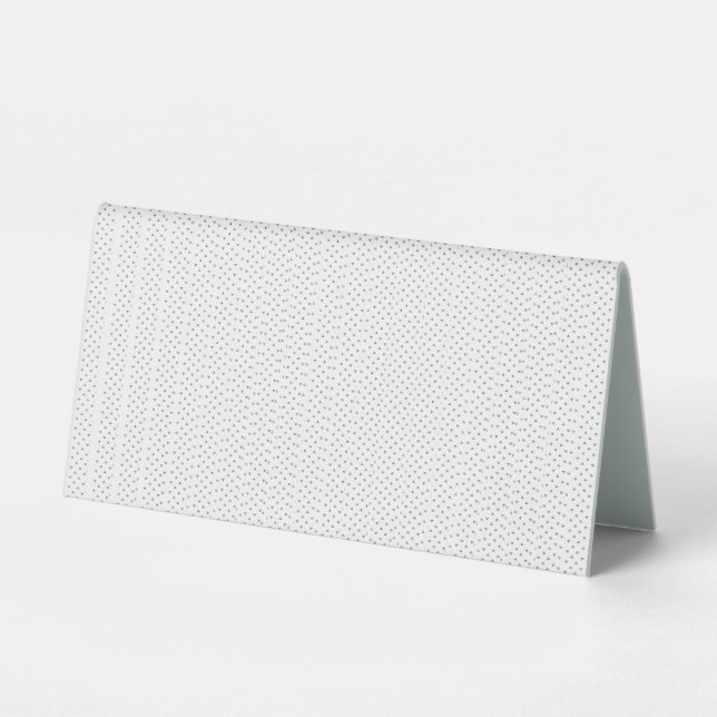 Language, Mountain Mist Table Tent (Front)