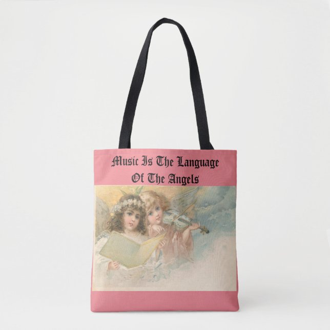 Language Of Angels Tote Bag (Front)