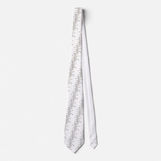 Language of Dressage Neck Tie (Front)