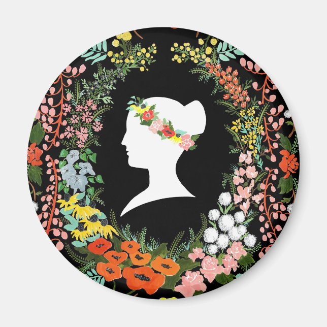 Language of Flowers Magnet (Front)