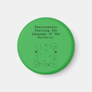 Language of Universe Passionate Math Teaching Magnet