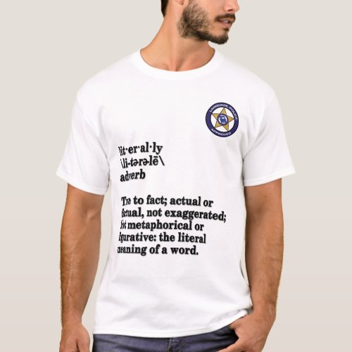 Language Police _ Literally T_Shirt