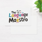 Language teacher present ideas (Desk)