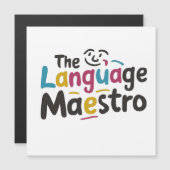 Language teacher present ideas (Front/Back)