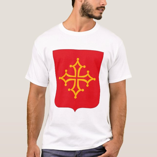 Languedoc Coat of Arms T-shirt (Front)