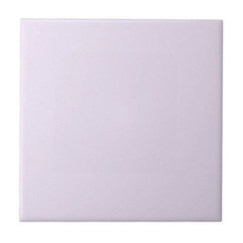 Languid Lavender Violet Ceramic Tile