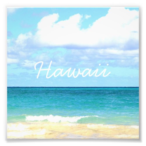 lani kai beach in Hawaii Photo Print