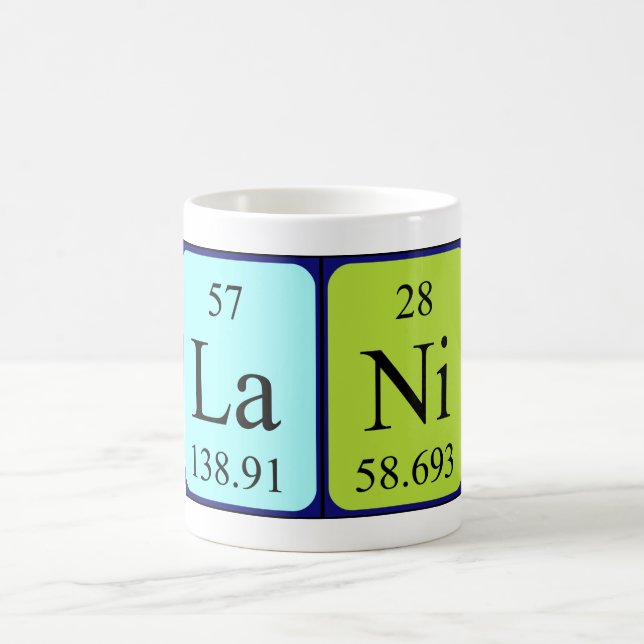 Lani periodic table name mug (Center)