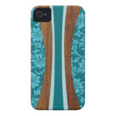 Laniakea Hawaiian Surfboard iPhone 4 Cases (Back)