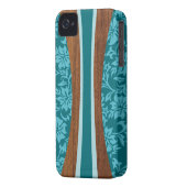 Laniakea Hawaiian Surfboard iPhone 4 Cases (Back Left)