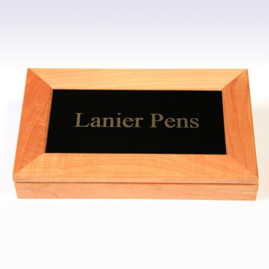 Lanier Art Deco Fountain Pen - Hawaiian Koa (Maple Gift Box)