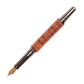 Lanier Art Deco Fountain Pen - Hawaiian Koa (Fountain Nib)