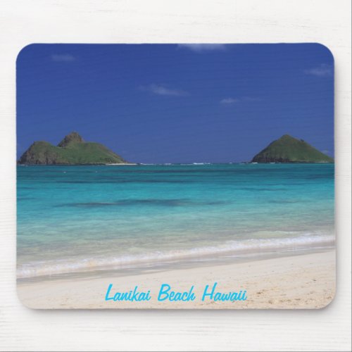Lanikai Beach Hawaii Mouse Pad