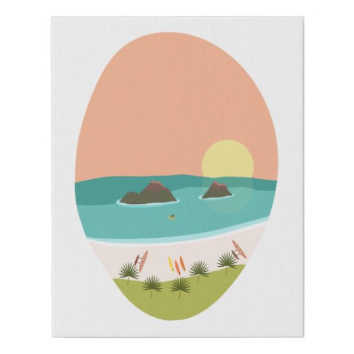 Lanikai Canvas Print