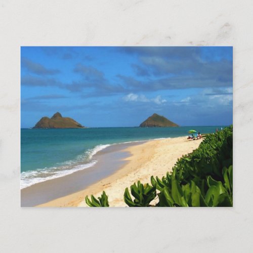 Lanikai Hawaii Postcard