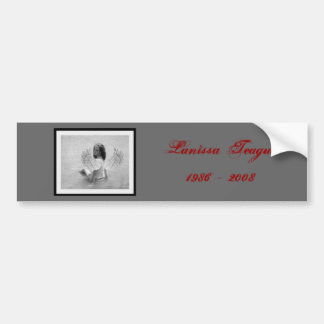Lanissa Angel Bumper Sticker