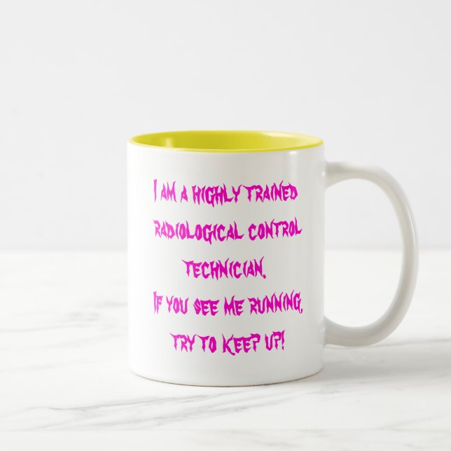 LANL Health Physics Mug (Right)