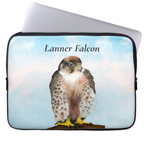 Lanner Falcon Watercolor Painting Electronics Bag