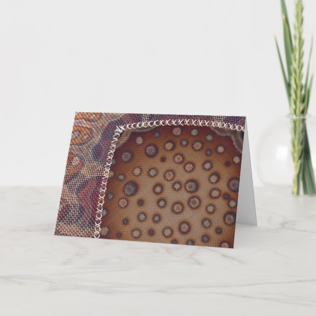 Lanny Bergner, Sheltering Note Card (Front)