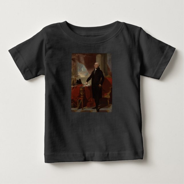 Lansdowne Portrait: US President George Washington Baby T-Shirt (Front)