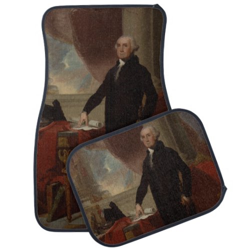 Lansdowne US 1st President George Washington Car Floor Mat