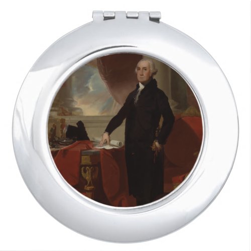 Lansdowne US 1st President George Washington Compact Mirror