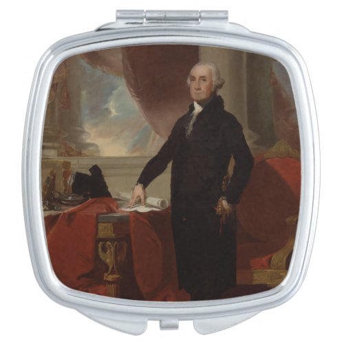 Lansdowne US 1st President George Washington Compact Mirror