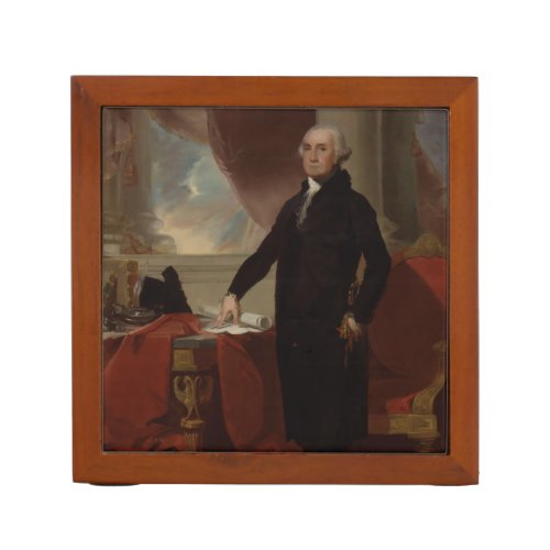 Lansdowne US 1st President George Washington Desk Organizer