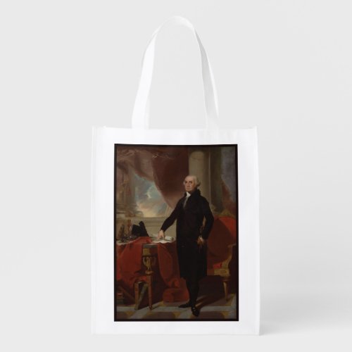 Lansdowne US 1st President George Washington Grocery Bag