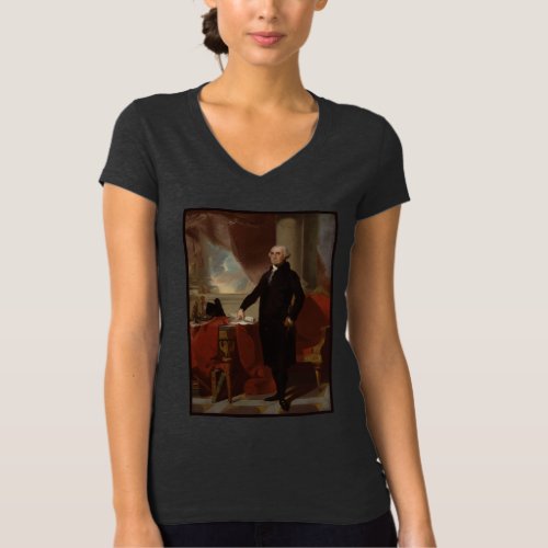 Lansdowne US 1st President George Washington T_Shirt