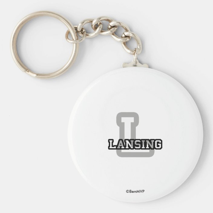Lansing Keychain