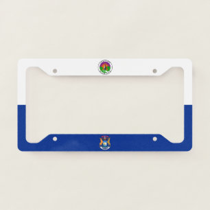 Lansing (Michigan) city flag License Plate Frame