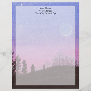 Lansing Moon and Stars Letterhead