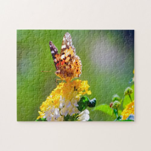 Lantana Butterfly Jigsaw Puzzle