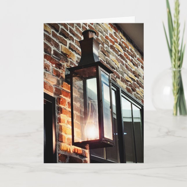 "Lantern 13" Birthday Card (Front)
