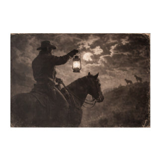 Lantern Against the Wild Acrylic Print